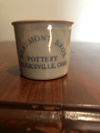Beaumont Brothers Bbp Stoneware Salt Glazed Small Jar