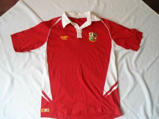Vintage British Lions Cotton Traders Rugby Jersey Small
