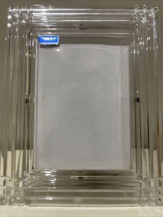 Waterford Crystal Marquis 10”x8” Frame Holds A 5”x 7” Picture