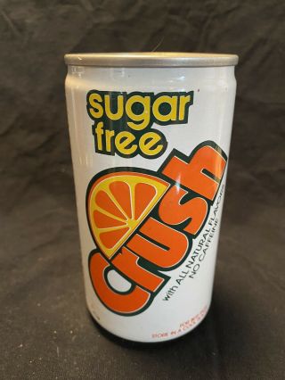 Vintage Sugar Orange Crush Soda Soft Drink Can St.  Paul Mn 12 Oz
