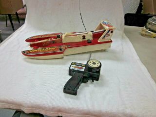 Vintage 1989 Remco Thunder Hawk Racing Boat Parts