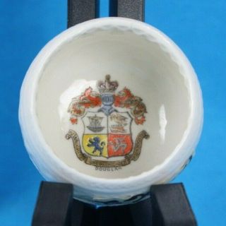 English Porcelain Crested Souvenir - " Douglas " - Goss China Vase