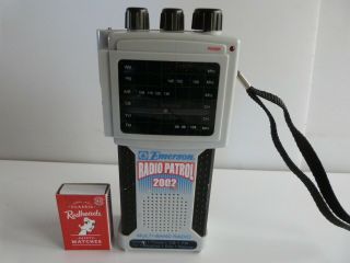 Vintage Emerson Patrol 2002 Model Mss 1383 Cb Fm Tv1 Air Pb Wb Transistor Radio