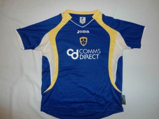 Vintage Cardiff City Football Shirt Size Small V.  G.  C
