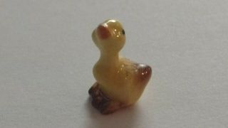 Vintage Hagen Renaker Monrovia Baby Goose Gosling Bird Ceramic Miniature Animal