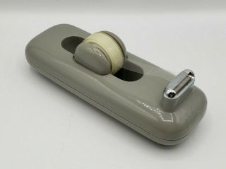 Vintage Eldon 1981 Office Products Tape Dispenser Gray Art Deco Quality
