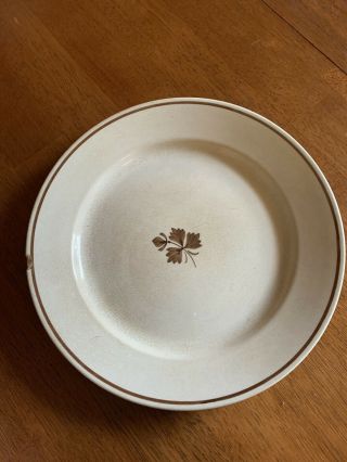 Antique Vintage Alfred Meakin Tea Leaf Royal Ironstone China 10” Dinner Plate