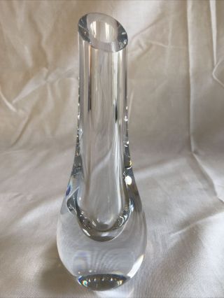 Baccarat Crystal Albane Teardrop Bud Vase