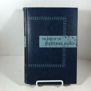 Vintage Hardcover 1st Ed 1946 The Case Of The Stuttering Bishop Erle Gardner