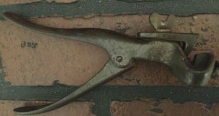 Vintage Hand Saw Blade Tooth Setter Tool