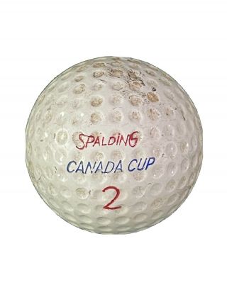 Vintage Canada Cup Golf Ball - Spalding