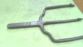 Vintage - Blacksmith Made - X X - Fishing Spear - - 3 - - Tine - 9” Long