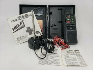General Electric Help Full Power 40 Channel 2 Way Emergency Cb Radio Vintage