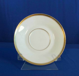 Silesia Sil29 Saucer White Gold Trim Ohme Germany Bfe1831