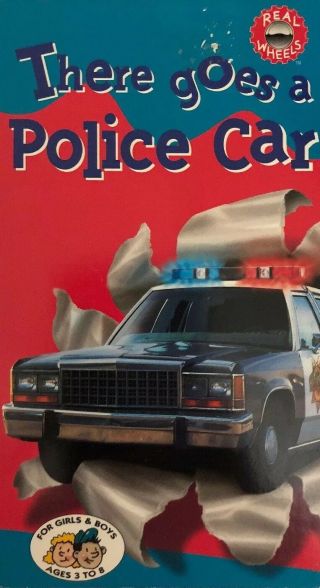 There Goes A Police Car (vhs 1994) - Rare Vintage Collectible - Ships N 24 Hrs