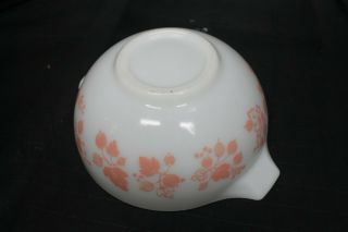 Vintage Pyrex 443 Pink Gooseberry Cinderella Mixing Bowl - A11