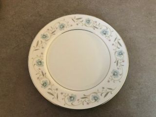 Fine China Of Japan English Garden 1221 Pink Blue Flowers - 10 - 1/4 " Dinner Plate
