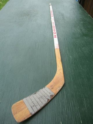 Vintage Wooden 56 " Long Hockey Stick Koho 6000