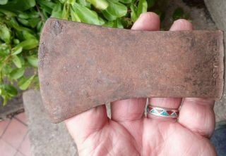 Vintage Metal Axe Head - Marked Brades Made In England