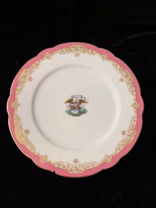 Ch Pillivuyt & Cie Paris Cake Stand 1818 State Sovereignty National Union