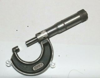 Vintage Starrett No.  436 - 1 Inch Outside Micrometer Caliper