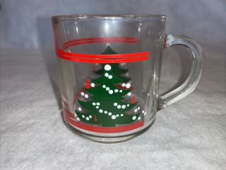 Waechtersbach Christmas Tree Clear Glass Mug