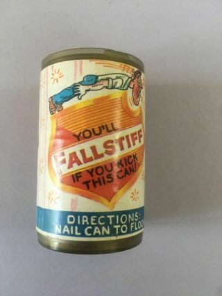 Vintage Fleer Crazy Can Series,  Candy Can Chug A Can Fallstiff