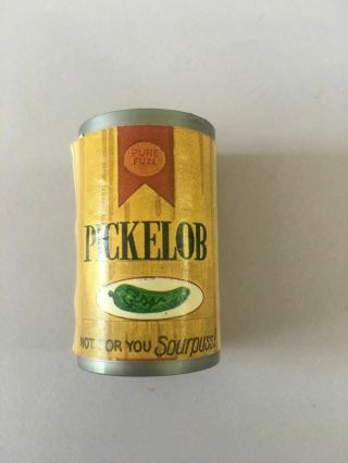 Vintage Fleer Crazy Can Series,  Candy Can,  Chug A Can Pickelob