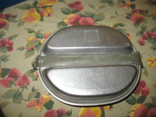 Vintage Us Military Mess Kit Camping Backpacking Hiking Gear