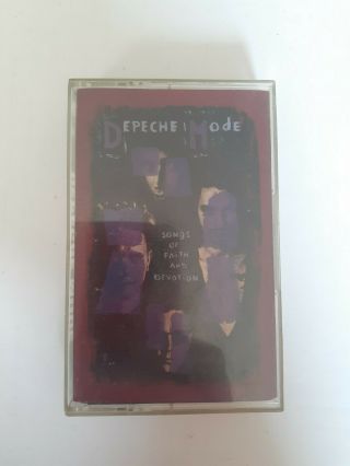Depeche Mode Songs Of Faith And Devotion Cassette Tape Vintage 1993