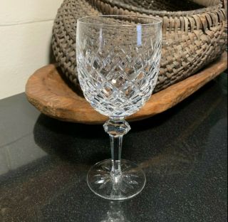 Waterford Crystal Powerscourt 7 5/8 " Water Goblet Gothic Mark Ireland - 8 Avail