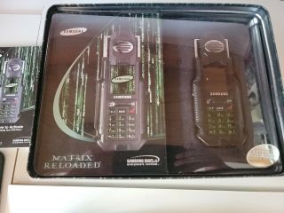 Matrix Reloaded Samsung Phone - SPH - N270 - MOVIE PROP - RARE - COLLECTOR 3
