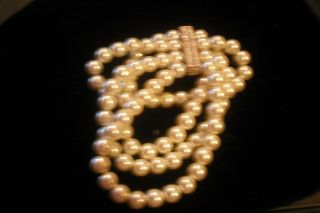 Judy Garland Personally Owned & Worn Costume Pearl Bracelet From Last Husband