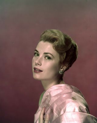Grace Kelly 1956 Eric Carpenter 8x10 Color Transparency High Society