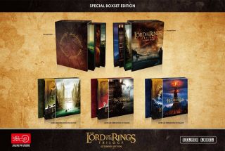 Lord Of The Rings &the Hobbit 4k Blu - Ray Steelbook Hdzeta Silver Label Box Set 