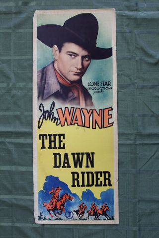 The Dawn Rider (usa,  1935) Us Insert Movie Poster