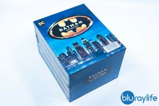 Batman Anthology 4k,  2d Blu - Ray Steelbook Hdzeta Special Edition Silver Label Box