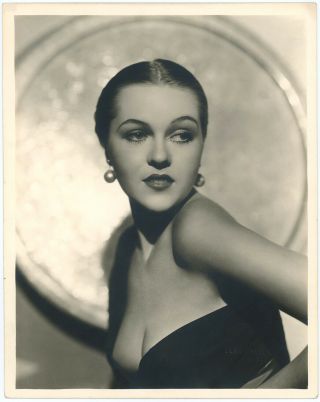Fine Art Deco Femme Fatale Patricia Ellis 1930s Elmer Fryer Photograph