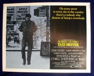 Taxi Driver Rolled 22x28 Movie Poster 1976 Robert Deniro