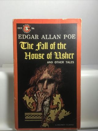 Vintage Paperback,  The Fall Of The House Of Usher&other Tales By Edgar Allan