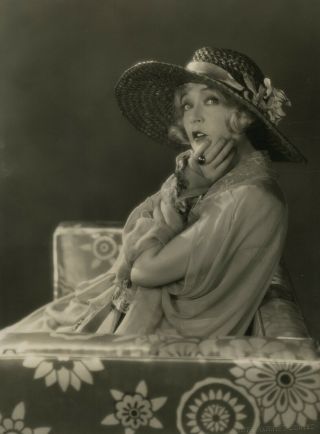 Large 1920s Mae Murray Divine Glamour Photograph By Ruth Harriet Louise 2