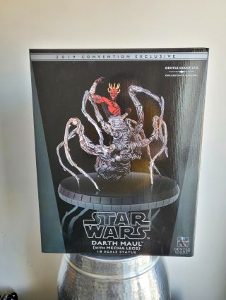 Gentle Giant Sdcc 2019 Exclusive 1:8 Scale Darth Maul With Spider Legs Statue