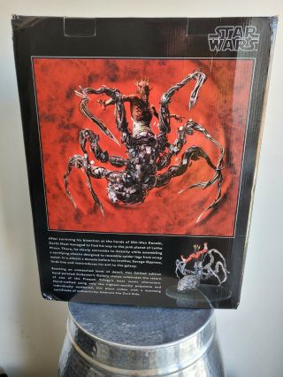 Gentle Giant SDCC 2019 Exclusive 1:8 Scale Darth Maul with Spider Legs Statue 2