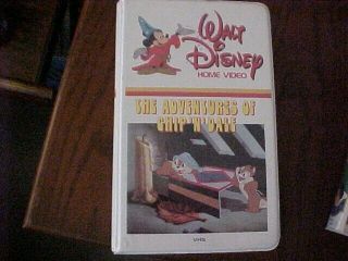 Walt Disney Home Video The Adventures Of Chip ‘n’ Dale Vintage Plastic Case