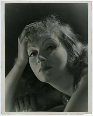 Greta Garbo Susan Lenox (her Fall & Rise) 1931 Large Cs Bull Photograph