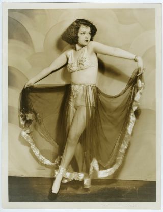 Risqué Jazz Age Flapper Sally Starr Large Vintage Ruth Harriet Louise Photograph