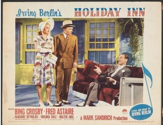 Holiday Inn Vintage Lobby Card Movie Poster Bing Crosby Fred Astaire 2b
