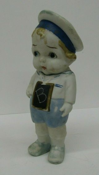 Vtg Ceramic Baby Sailor Boy Japan