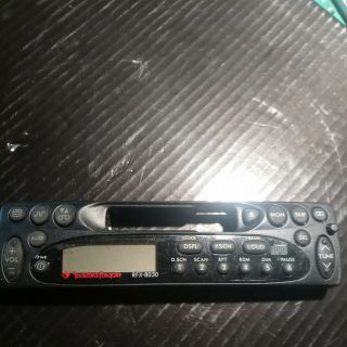 Rockford Fosgate Rfx - 8030 Car Audio Stereo Tape Cassette Faceplate Rare Vintage