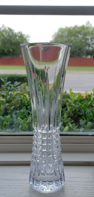 Waterford Lismore Diamond Cut Crystal Bud Vase